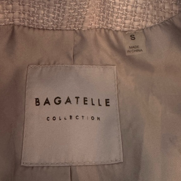 Bagatelle collection blazer gray modern stylish size Small - Picture 8 of 8